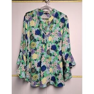 Pioneer Women Floral Blouse-Size XL